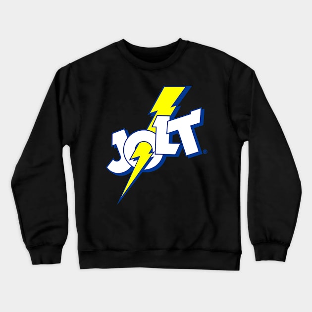 Jolt Cola Logo Crewneck Sweatshirt by Sudburied